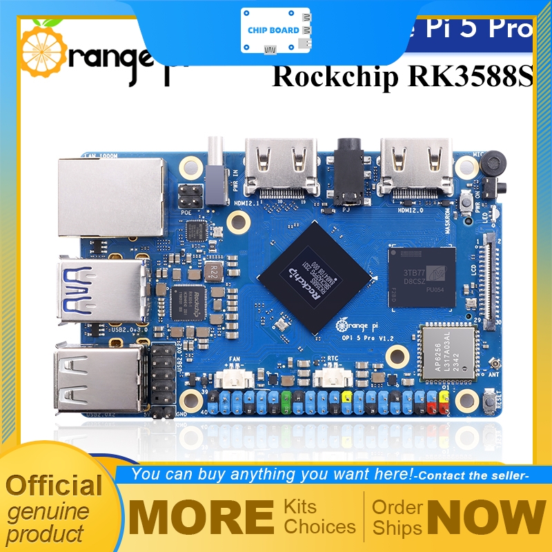 Radxa Rock 5B 16Gb - RK3588S-betriebener SBC mit 16 GB LPDDR5,